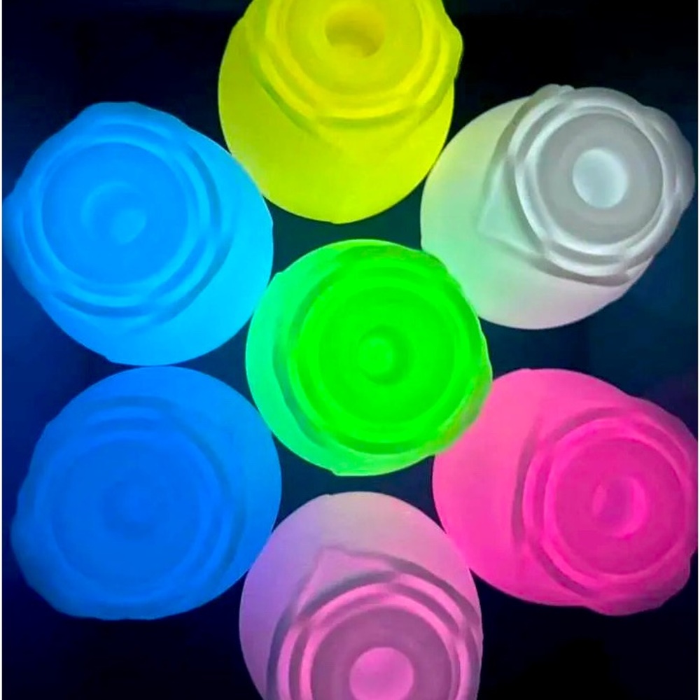 Glow in the dark rose
